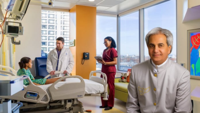 Benny Hinn Spends Another Long Day At Children's Hospital Healing Kids