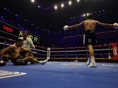 Fernando Puma Martínez lo dejó todo pero cayó con Jesse Bam Rodríguez con un zurdazo brutal que va camino a ser el KO del año