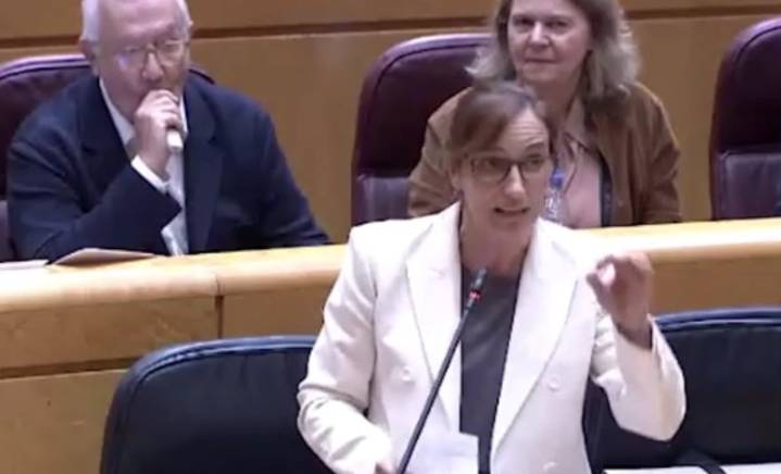 Javier Arenas, pillado vapeando en el Senado durante la intervención de la ministra de Sanidad