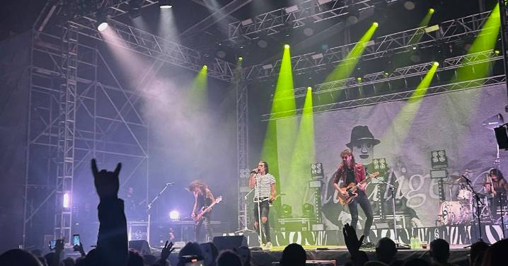 Ultraligera ofrece en Albox un concierto que quedará guardado en la memoria colectiva