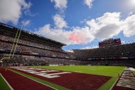 Texas state trooper who bumped South Carolina players in tunnel removed from game