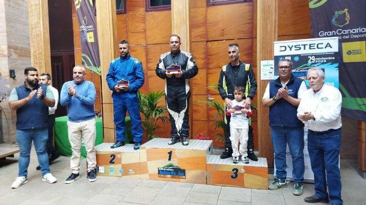 René Santana, Iván Armas y Willy Rodríguez, los más rápidos en la XIII Subida Montaña Alta