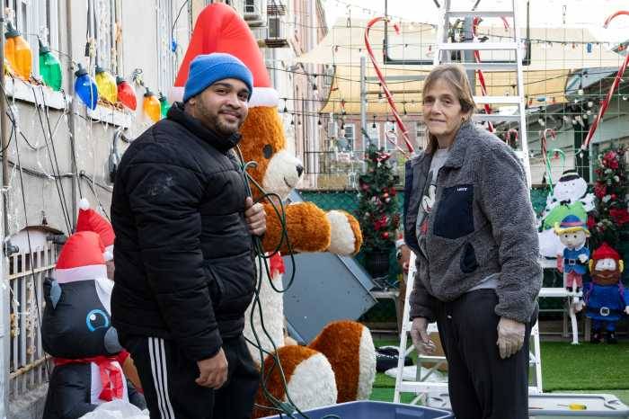 Ridgewood family builds Christmas wonderland to raise money for charity