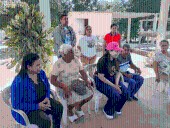 Autoridades visitan el Geriátrico María Auxiliadora para fortalecer atención a los adultos mayores