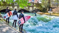 Munich’s Iconic Surf Wave Vanishes After Cleanup Mishap