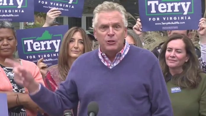 Terry McAuliffe Baffled That Telling Parents The State Owns Their Children Wasn't A Winning Strategy