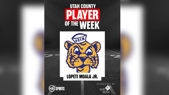 Utah County High School Player of the Week