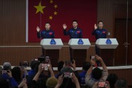 China's stranded astronauts returning from space station on spacecraft that brought new crew