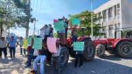 Productores de maíz protestan frente a SDA; exigen precio justo para tonelada del grano