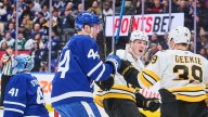 Minten scores against former team as Bruins beat Maple Leafs 5