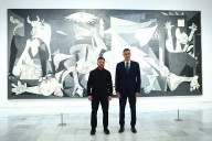 Zelenskyy visits Picasso's 'Guernica' painting after drawing parallel to Ukraine's bombing