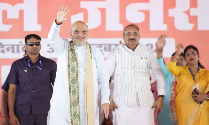 Amit Shah warns of ‘jungle raj’ if RJD returns to power in Bihar