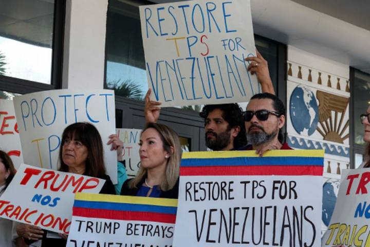 600 mil venezolanos se quedan en situación irregular en Estados Unidos al perder su TPS