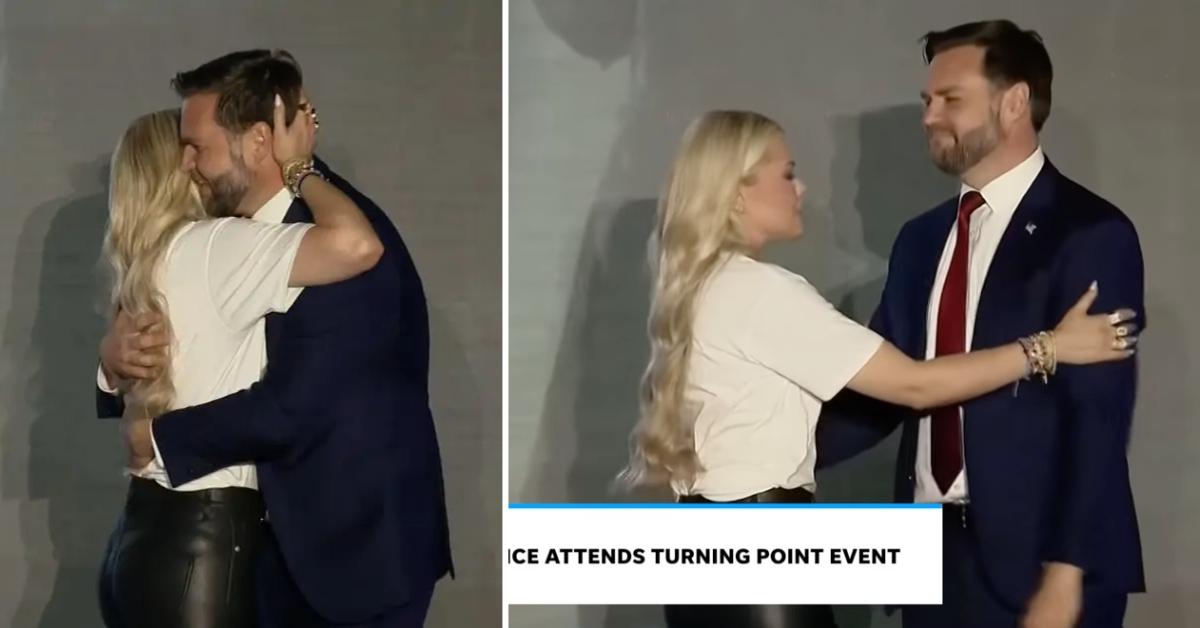 Erika Kirk's 'Intimate' and 'Passionate' Gesture With J.D. Vance Wasn't Reciprocated by Vice President, Body Language Expert Reveals