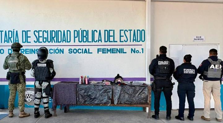 Realiza SSPE revisión extraordinaria en el CERESO Femenil No. 1 de Aquiles Serdán