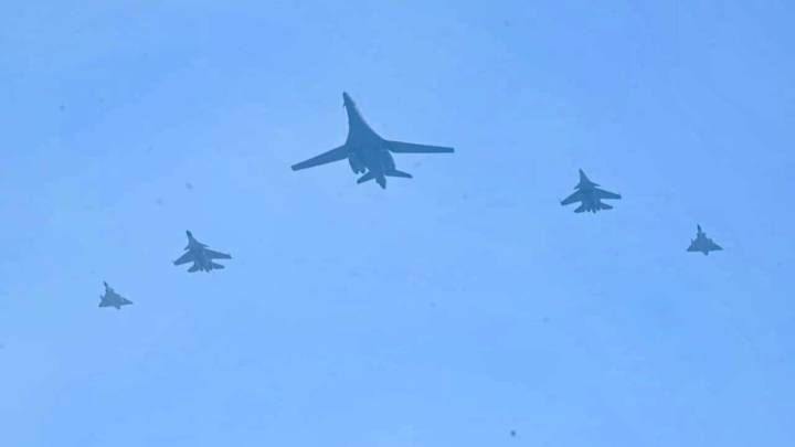 USAF B-1B Lancer Trains with IAF Su-30 and Mirages in Bilateral Exercise