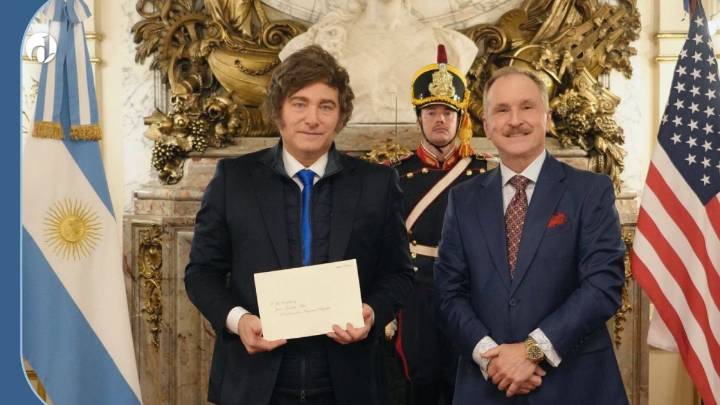 Milei recibió al nuevo embajador de Estados Unidos