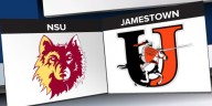 NSU wins season finale in high scoring battle with Jamestown