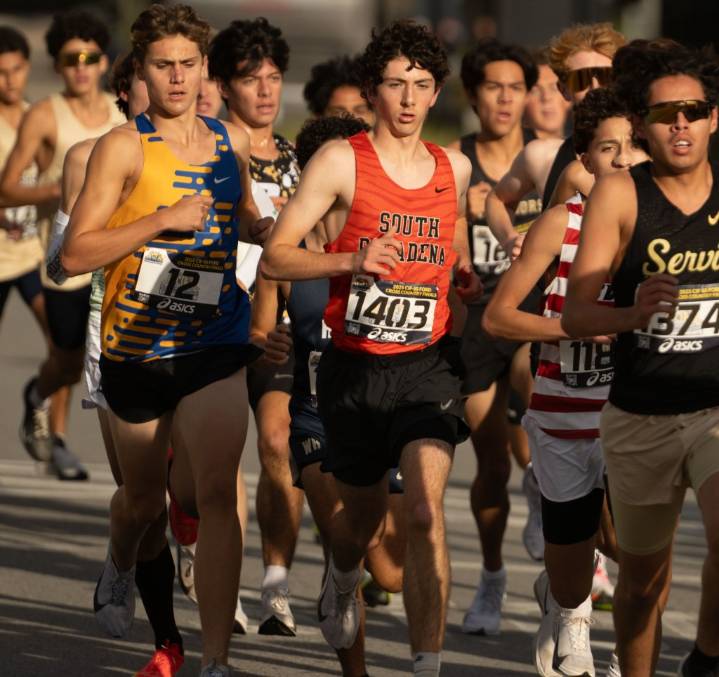 South Pasadena’s Michael Scarince nearly wins title at CIF-SS cross country championships
