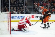 Ducks take it to the Red Wings and John Gibson