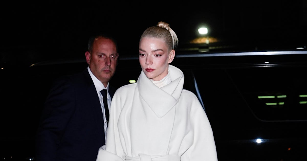 Anya Taylor-Joy's Cheeky Corset Dress Is the Perfect Holiday Surprise