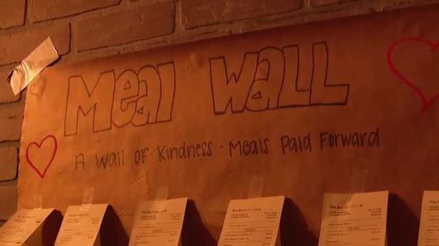 Iowa restaurant creates 'Meal Wall' to help those in need