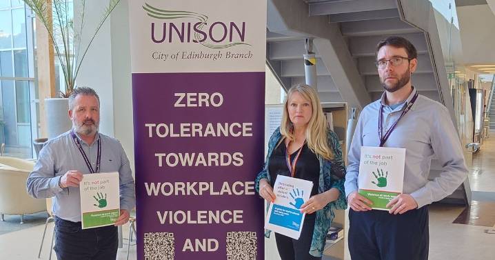 Union launches campaign amid stark Edinburgh council workplace violence numbers