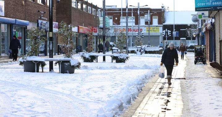 Weather maps show exactly where snow will be worst in North East this weekend