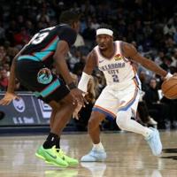 NBA champion Thunder rally to down Grizzlies