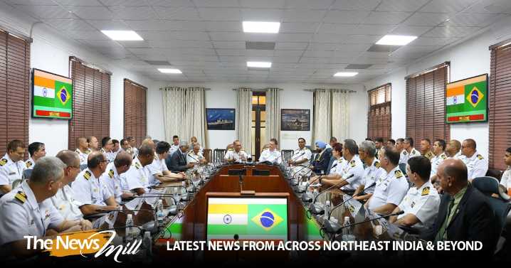 Brazilian delegation visits Naval Headquarters, holds discussions on enhancing bilateral training cooperation