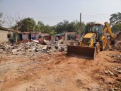 Eviction Drive at Salia Sahi Clears Path for New 200-Foot Parallel Road in Bhubaneswar