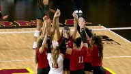 Nebraska volleyball return to sweeping, beat USC