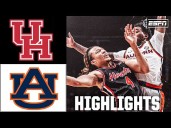 WILD FINISH 🍿 Houston Cougars vs. Auburn Tigers 