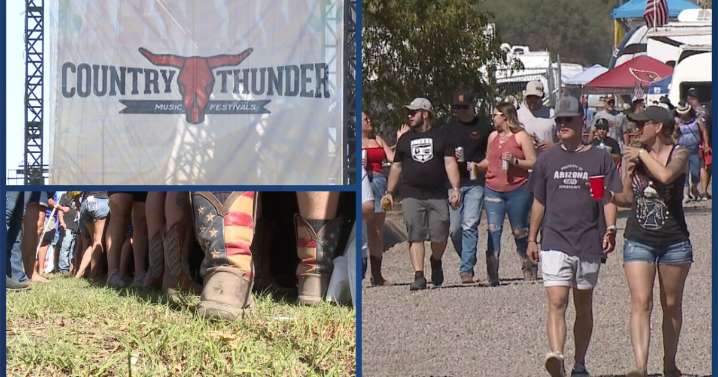 Country Thunder announces headliners for April 2026 music festival in Florence