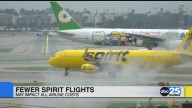 Spirit Airlines to have fewer flights