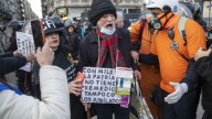 Dos detenidos en la marcha de jubilados al Congreso