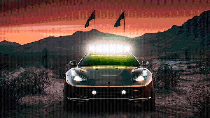 Elevato V12, el Ferrari todoterreno que nunca habías imaginado
