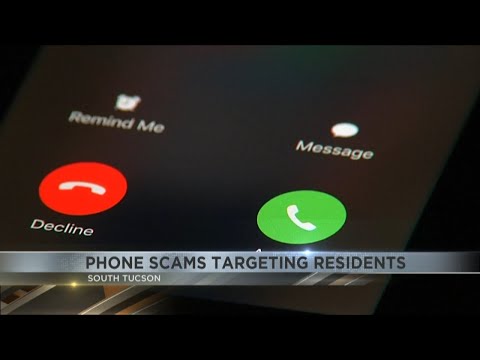 N4T Investigators: South Tucson Police warn of scammers demanding money over the phone
