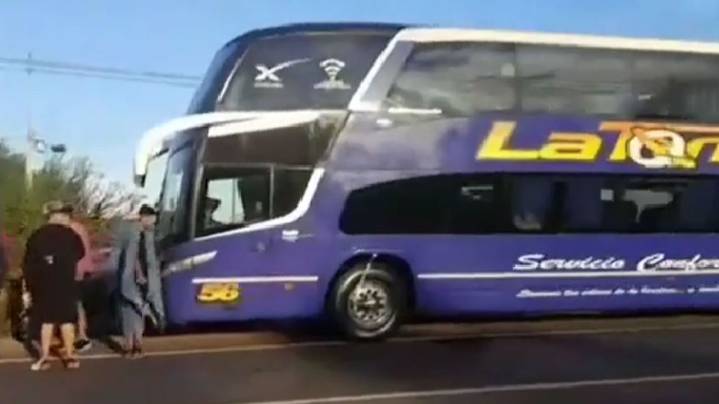 Asaltaron a un tour de compras argentino en Chile y dejaron a 60 pasajeros varados