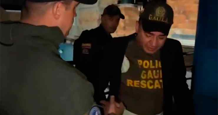 Rescatado el alcalde colombiano tras secuestro cerca de Bogotá