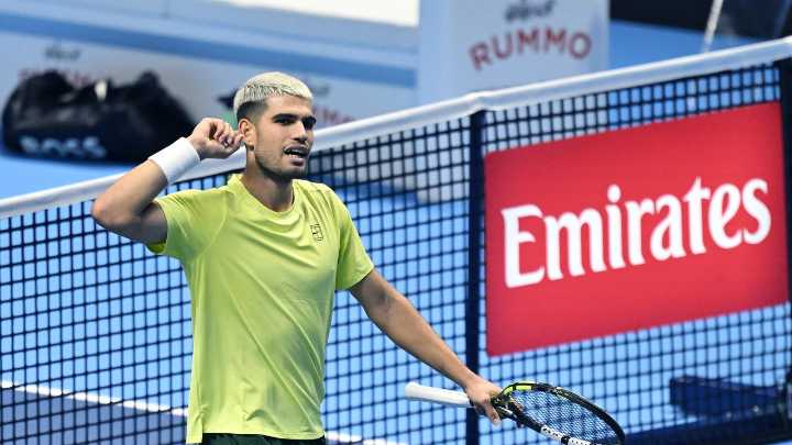 Las cuentas de Carlos Alcaraz para estar en semifinales de las Nitto ATP Finals
