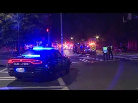 Gas explosion in Downtown Atlanta