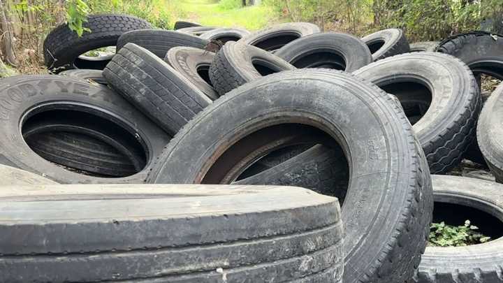 Not her mess, still her problem: KSAT helps woman facing code violation over illegally dumped tires