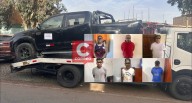 Pisco: cárcel contra sujetos que robaron camioneta y se la llevaban en una grúa