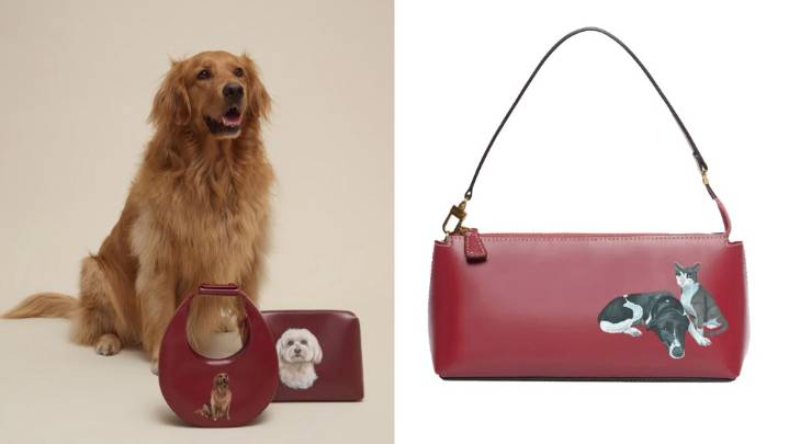 Staud Pet Portrait Collection: Custom Bags, Cashmere Sweaters, 20% Off