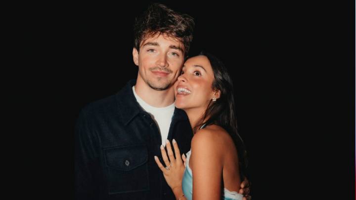 Leclerc habla sobre su compromiso con Alexandra Saint