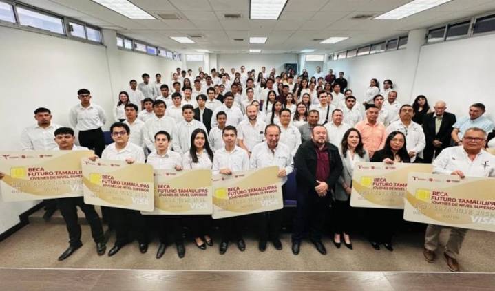 Más de 400 estudiantes de la UPV recibieron la beca Futuro Tamaulipas: Jóvenes de Nivel Superior