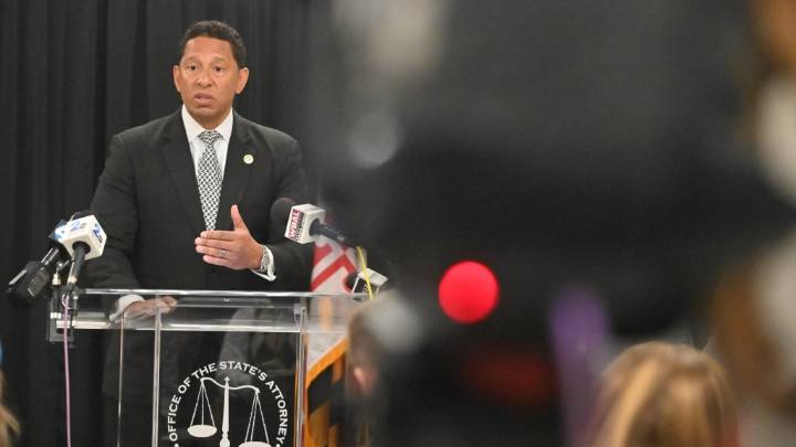 Baltimore Police officer faces high stakes in car chase trial.