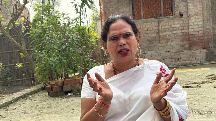 Priti Kinar, a transgender candidate of Prashant Kishor’s party, aims high