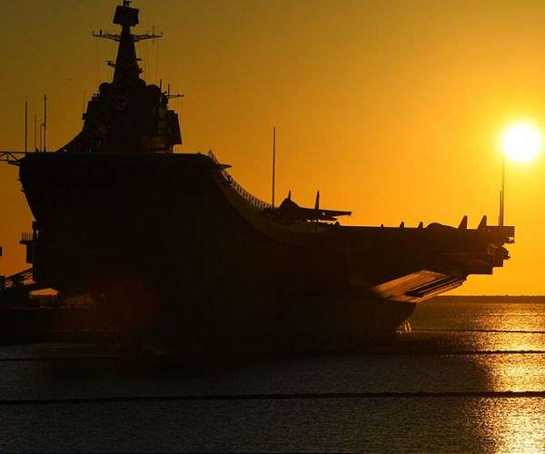 China's third aircraft carrier enters service
